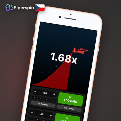 Dvě sázková pole pro dual bet v Aviator hře v Piper Casinu