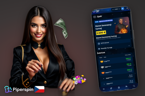 Detail podmínek bonusu Piper v mobilní aplikaci – přehledně v ruce hráče
