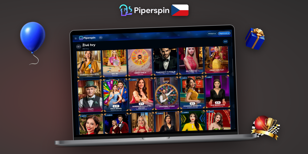 Piper pro PC zobrazuje herní lobby, kategorie a pokladnu na ploše Windows