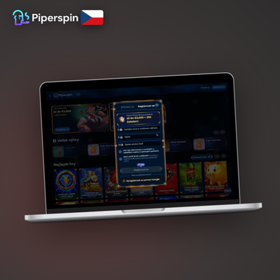 Propojení účtu Piper Casino se sociální sítí jako způsob registrace s povinným KYC ověřením