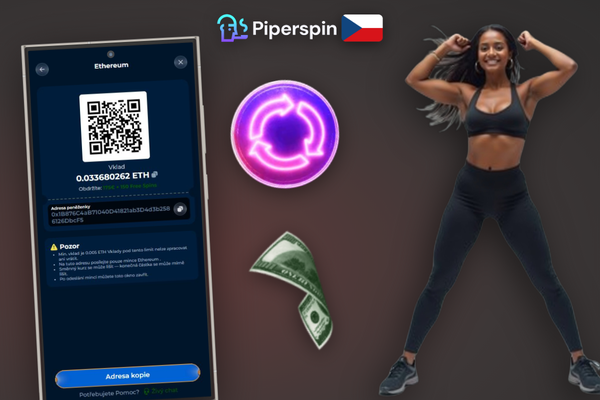 VIP karta kasina Piper a smartphone s obrazovkou výběru pro zkušené hráče